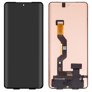 LCD compatible with Motorola Edge 60, Edge 60 Fusion, Edge 60s, black, without frame, Original PRC , XT2503 4, XT2505 1, XT2505 4 