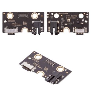 Flat Cable compatible with Xiaomi Redmi Pad SE 11", charge connector, with components, Original PRC , charging board, 23073RPBFG 
