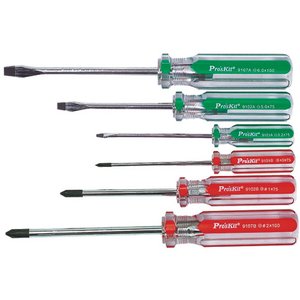 Juego de destornilladores con mangos de colores Pro'sKit SW 9106 6 uds. 