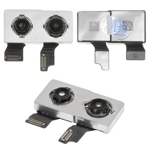 Cámara puede usarse con iPhone XS, iPhone XS Max, principal, dual, 12MP+12MP