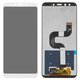 Pantalla LCD puede usarse con Xiaomi Mi 6X, Mi A2, blanco, sin marco, original (vidrio reemplazado), cristal táctil reemplazado, M1804D2SG, M1804D2SI