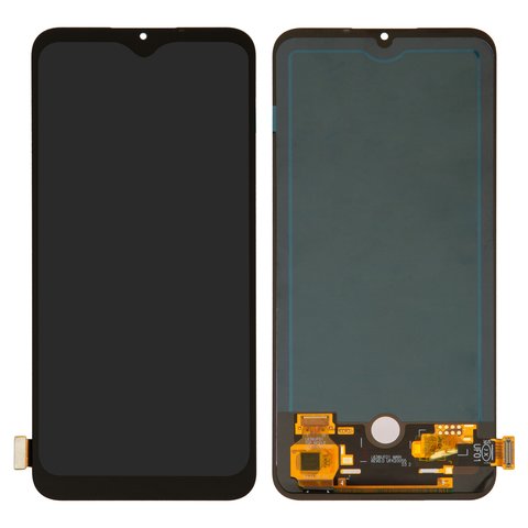 Pantalla LCD puede usarse con Xiaomi Mi 10 Lite, negro, sin marco, High Copy, con borde ancho, OLED , M2002J9G