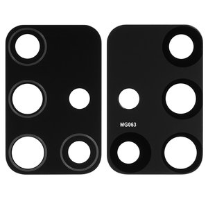 Vidrio de cámara puede usarse con Samsung A715 Galaxy A71, M317 Galaxy M31s, M515 Galaxy M51, negro, sin marco