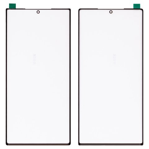 Vidrio de carcasa G+OCA PRO puede usarse con Samsung N985F Galaxy Note 20 Ultra, con película OCA, negro