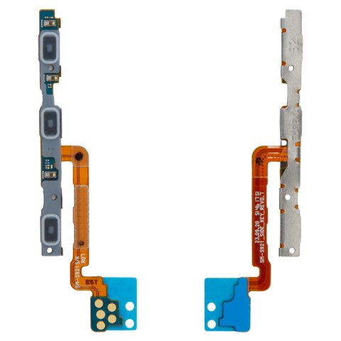 Cable flex puede usarse con Samsung S921 Galaxy S24, S926 Galaxy S24 Plus, S931 Galaxy S25, del botón de volumen, del botón de encendido, Original PRC 