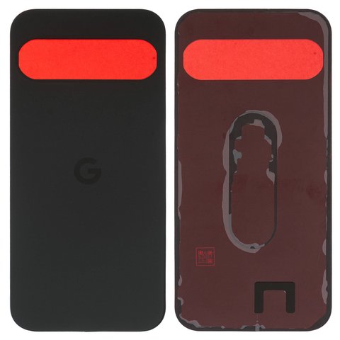 Panel trasero de carcasa puede usarse con Google Pixel 9 Pro, negra, obsidian