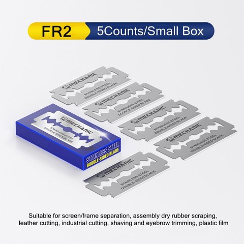 Cuchilla para retirar el pegante Mechanic FR2, 5 uds