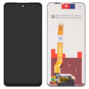 Pantalla LCD puede usarse con Realme 12 5G RMX3999 , negro, sin marco, High Copy