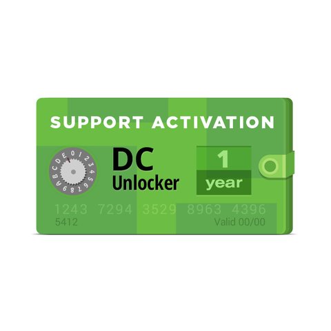 Активация DC Unlocker Поддержка на 1 год 