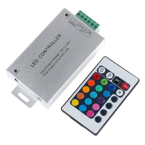 Контроллер с ИК пультом HTL 010 RGB, 5050, 3528, 144 Вт 