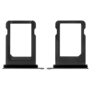 Держатель SIM карты для iPhone X, черный