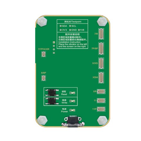 Модуль JC Pro 1000S D8 для датчика приближения, сенсорного дисплея и вибромотора на iPhone 7 11 серий