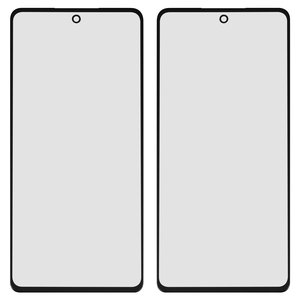 Скло корпуса для Samsung A528 Galaxy A52s 5G, чорне