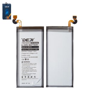 Аккумулятор Deji EB BN950ABE для Samsung N950F Galaxy Note 8, Li ion, 3,85 B, 3300 мАч