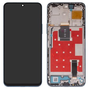 Дисплей для Huawei Honor 90 Lite, Honor X8a, синий, с рамкой, Original PRC , CRT LX1, CRT LX2, CRT LX3, CRT NX1