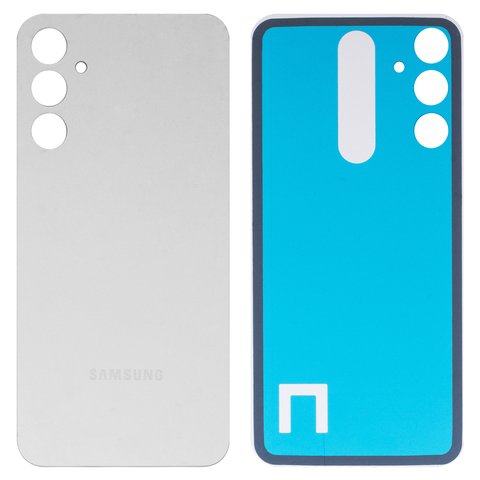 Задня панель корпуса для Samsung A245 Galaxy A24, срібляста