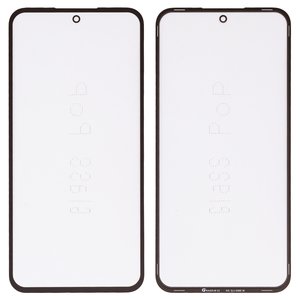 Скло корпуса G+OCA PRO для Samsung A556 Galaxy A55, з ОСА плівкою, чорне