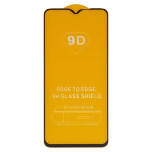 Захисне скло для Xiaomi Redmi Note 8 Pro, сумісне з чохлом, Full Glue, без упаковки , чорний, M1906G7I, M1906G7G