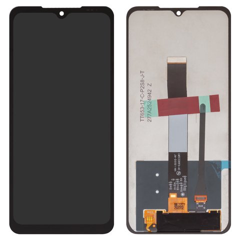 Дисплей для Umidigi Bison X10, чорний, без рамки, High Copy