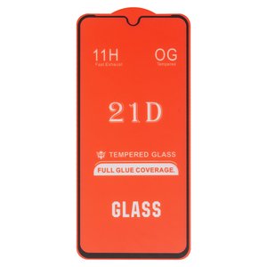 Захисне скло для ZTE Blade A5 2020 , Blade A7 2019  , Blade A7 2020  , сумісне з чохлом, Full Glue, без упаковки , чорний