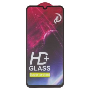 Защитное стекло All Spares для Huawei Nova 4e, P30 Lite, P30 Lite 2020  New Edition, совместимо с чехлом, Full Glue, черный, cлой клея нанесен по всей поверхности