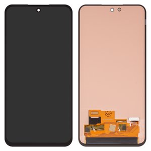 Дисплей для Samsung A356 Galaxy A35 5G, чорний, без рамки, High Copy, OLED 