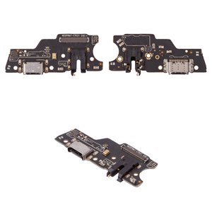 Шлейф для Realme 7 Global , коннектора наушников, коннектора зарядки, с микрофоном, Сopy, плата зарядки