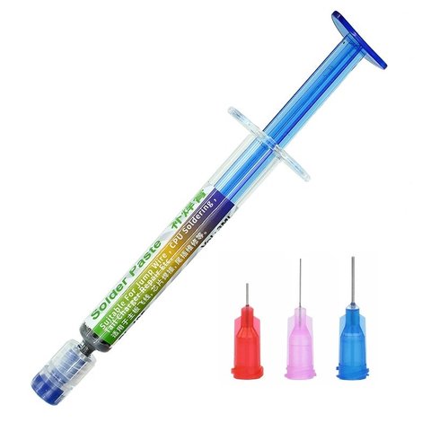 BGA паста RELIFE RL 405, 3 мл, 138 °C, для безсвинцевого паяння