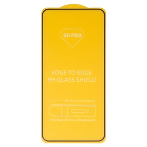 Защитное стекло для Samsung S931 Galaxy S25, совместимо с чехлом, Full Glue, без упаковки , черный