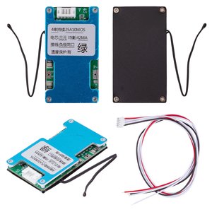 BMS контроллер 4S, 25 А, 14,4 B, для LiPo аккумуляторов, для Li ion аккумуляторов