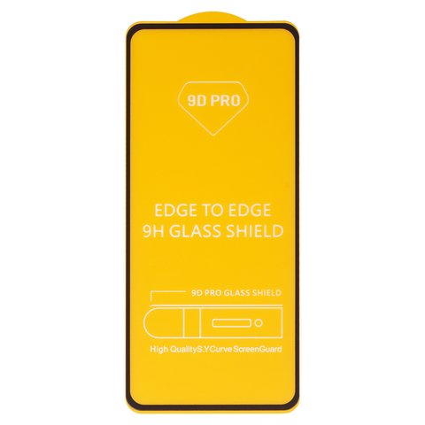 Защитное стекло для Tecno Pova Neo 3 LH6n , совместимо с чехлом, Full Glue, без упаковки , черный