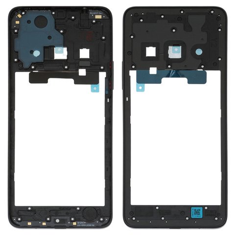 Середня частина корпусу для Xiaomi Redmi A3, чорна