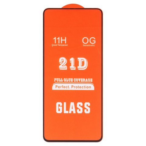 Защитное стекло для Realme C75 4G RMX3941, совместимо с чехлом, Full Glue, без упаковки , черный