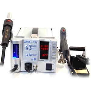 Термовоздушная паяльная станция для бессвинцовой пайки AOYUE 2702A+ (220 В) Термовоздушная паяльная станция для бессвинцовой пайки AOYUE 2702A+ (220 В)