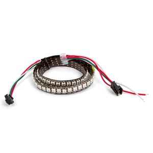 Світлодіодна стрічка RGB SMD5050, WS2812B (з управлінням, IP67, 144 діодів/м, 1 м) Світлодіодна стрічка RGB SMD5050, WS2812B (з управлінням, IP67, 144 діодів/м, 1 м)