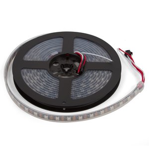 Светодиодная лента RGB SMD5050, WS2812B (c управлением, IP67, 5 В, 60 диодов/м, 5 м) Светодиодная лента RGB SMD5050, WS2812B (c управлением, IP67, 5 В, 60 диодов/м, 5 м)