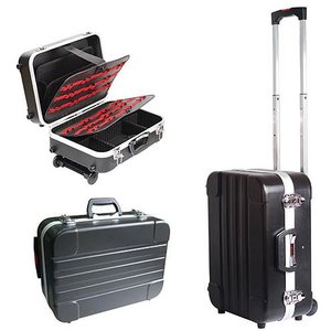 Heavy-duty ABS cases Pro'sKit TC-311 with wheels and telescoping handle Heavy-duty ABS cases Pro'sKit TC-311 with wheels and telescoping handle