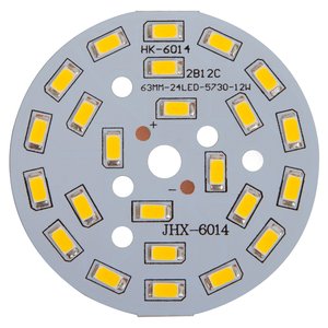 PCB with LEDs 12 W (warm white, 1440 lm, 63 mm) PCB with LEDs 12 W (warm white, 1440 lm, 63 mm)